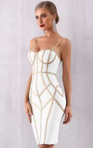 Abito elegante che scolpisce la tua silhouette